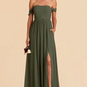 Birdy Grey Olive Chiffon August Convertible Dress